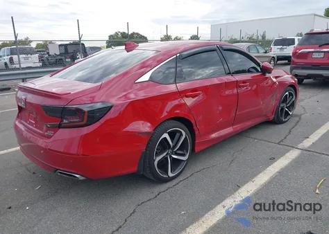 2018 Honda Accord Sport 2.0T from USA, damaged, VIN 1HGCV2E33JA051910